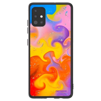 Picasee ULTIMATE CASE na Samsung Galaxy A51 A515F - Bubbles