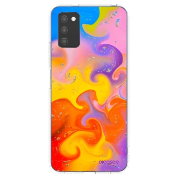 Etui na Samsung Galaxy A03s A037G - Bubbles