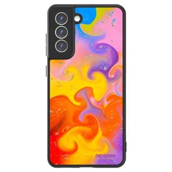 Picasee ULTIMATE CASE PowerShare pro Samsung Galaxy S21 FE 5G - Bubbles