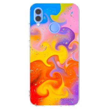 Picasee silikonowe przeźroczyste etui na Huawei P Smart 2019 - Bubbles