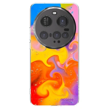 Picasee silikonowe przeźroczyste etui na Xiaomi 15 Ultra - Bubbles
