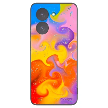 Picasee silikonowe czarne etui na Xiaomi Redmi A5 - Bubbles