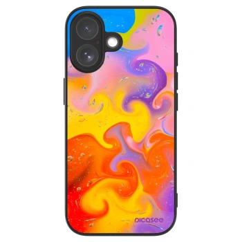 Picasee ULTIMATE CASE MagSafe pro Apple iPhone 17 - Bubbles