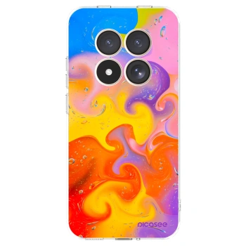 Picasee silikonowe przeźroczyste etui na Xiaomi Redmi Note 15 Pro 4G - Bubbles