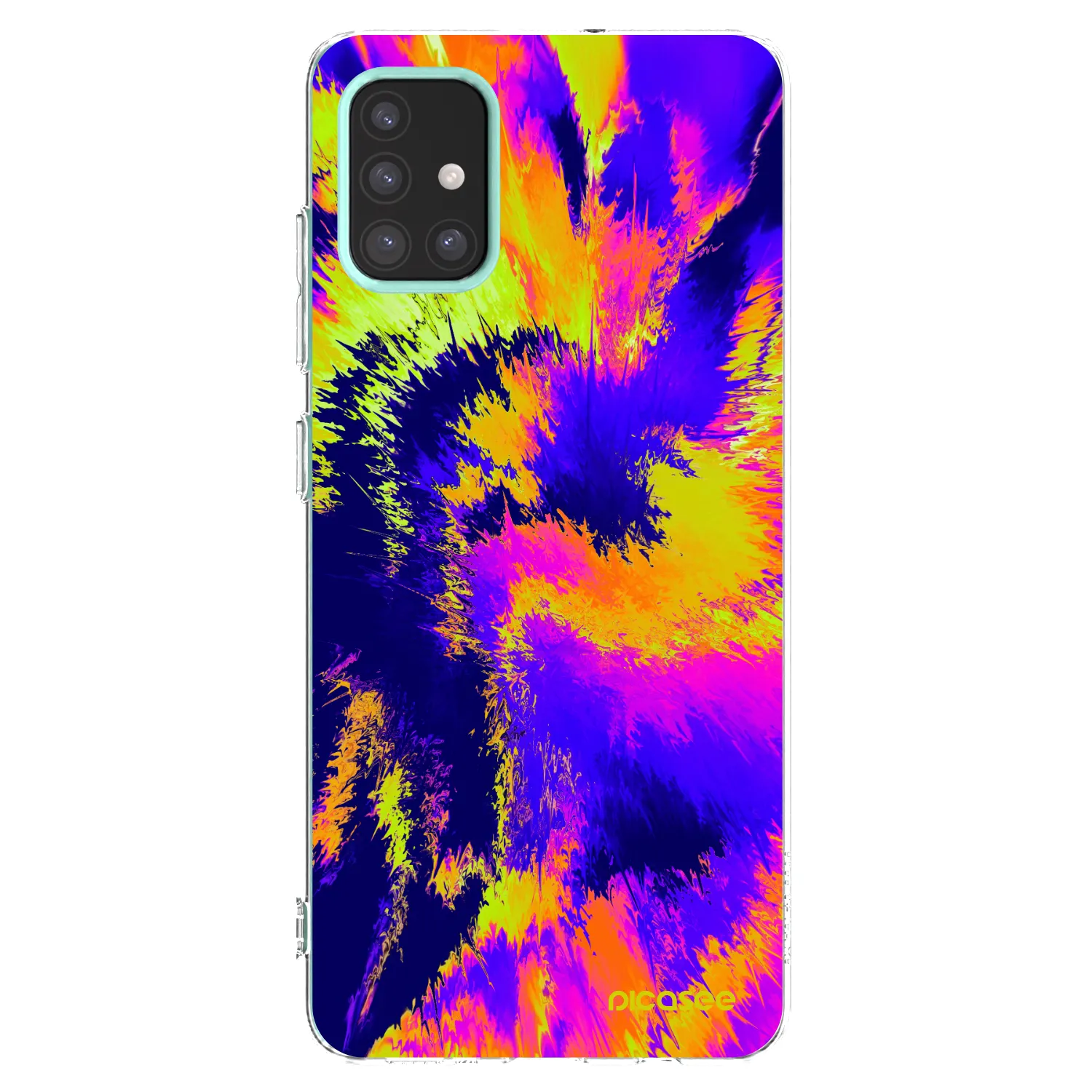 Picasee silikonowe przeźroczyste etui na Samsung Galaxy M31s - Burn