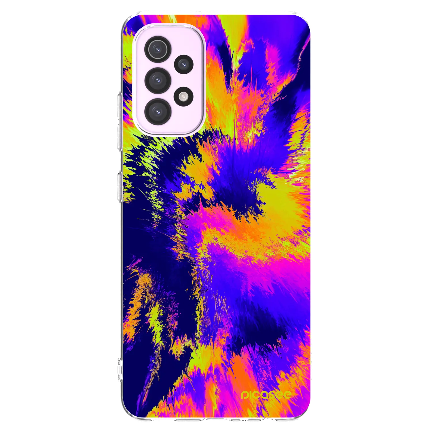 Picasee silikonowe przeźroczyste etui na Samsung Galaxy A32 5G A326B - Burn