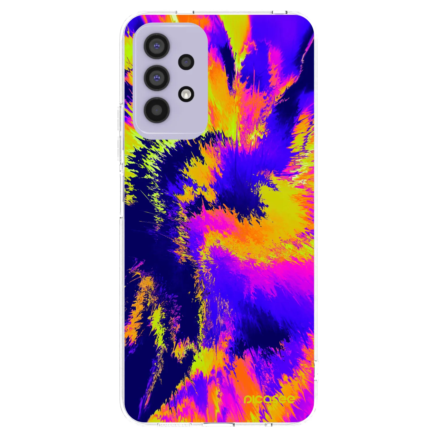 Picasee silikonowe przeźroczyste etui na Samsung Galaxy A32 4G SM-A325F - Burn