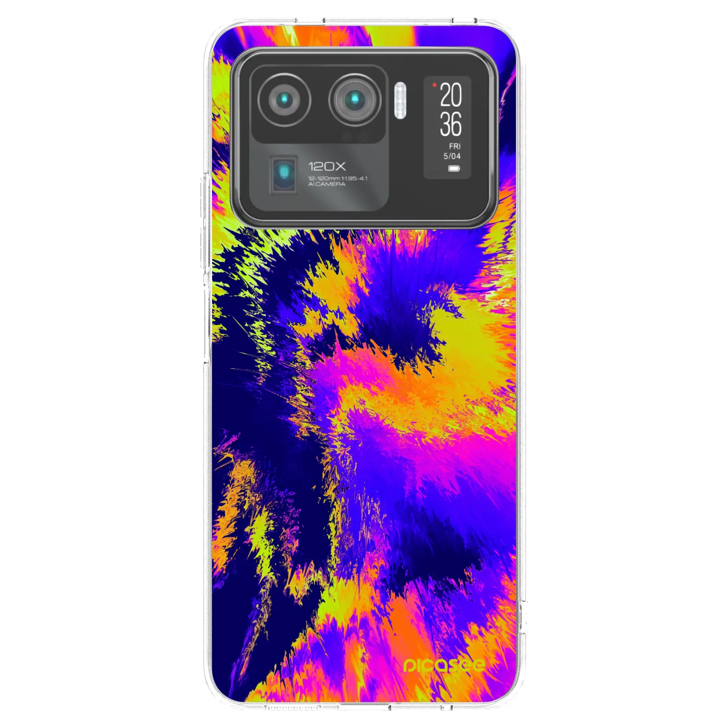 Picasee silikonowe przeźroczyste etui na Xiaomi Mi 11 Ultra - Burn