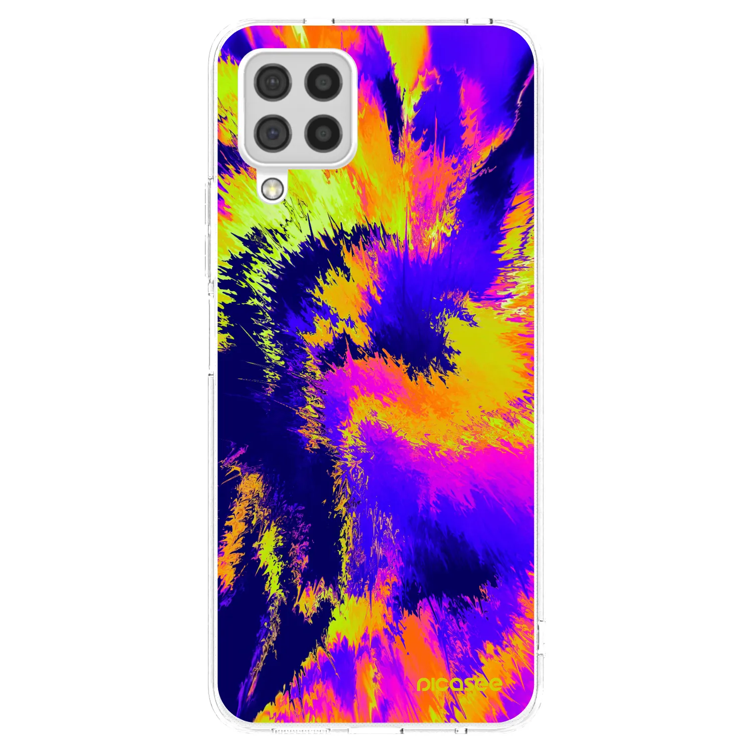 Picasee silikonowe przeźroczyste etui na Samsung Galaxy A22 A225F 4G - Burn