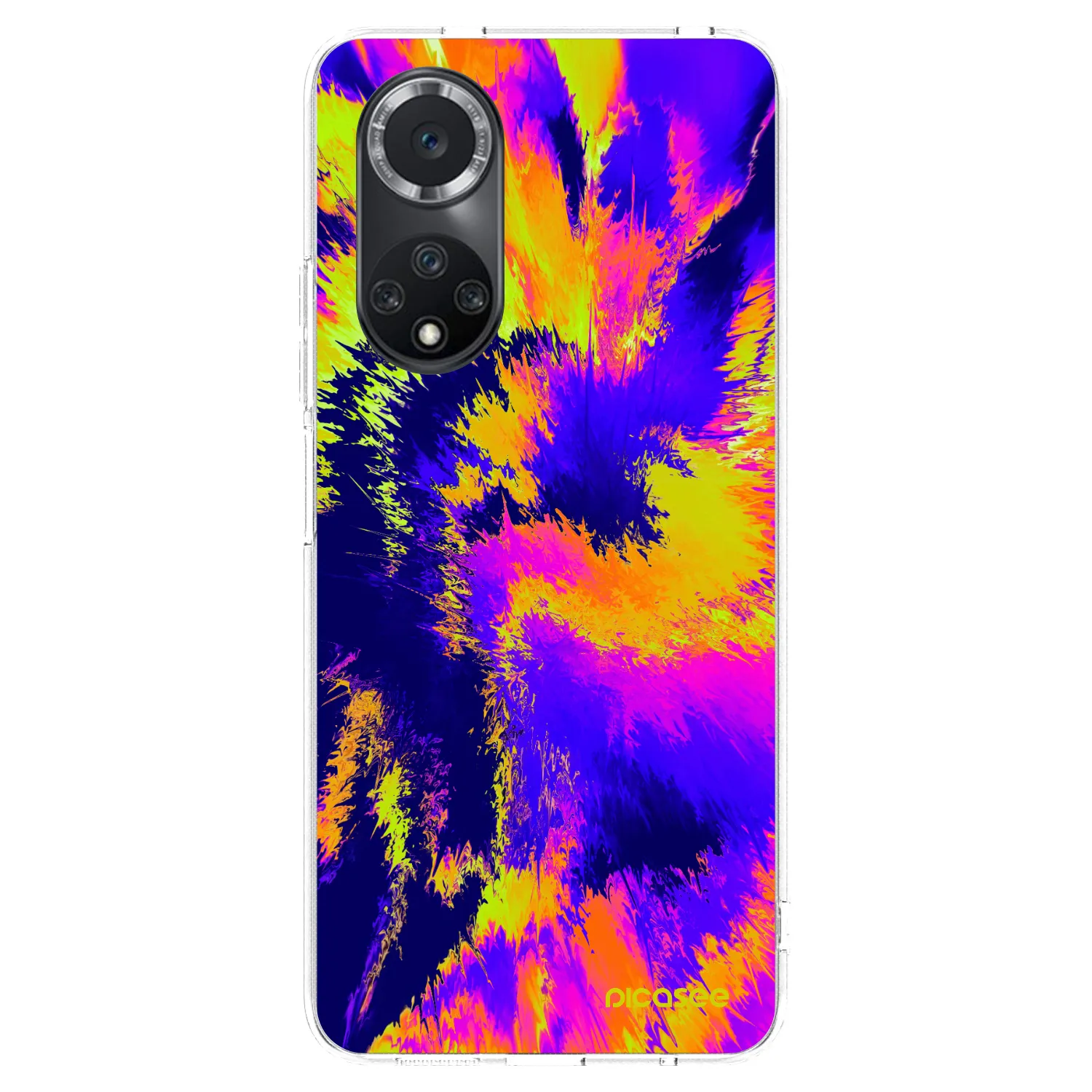 Picasee silikonowe przeźroczyste etui na Huawei Nova 9 SE - Burn
