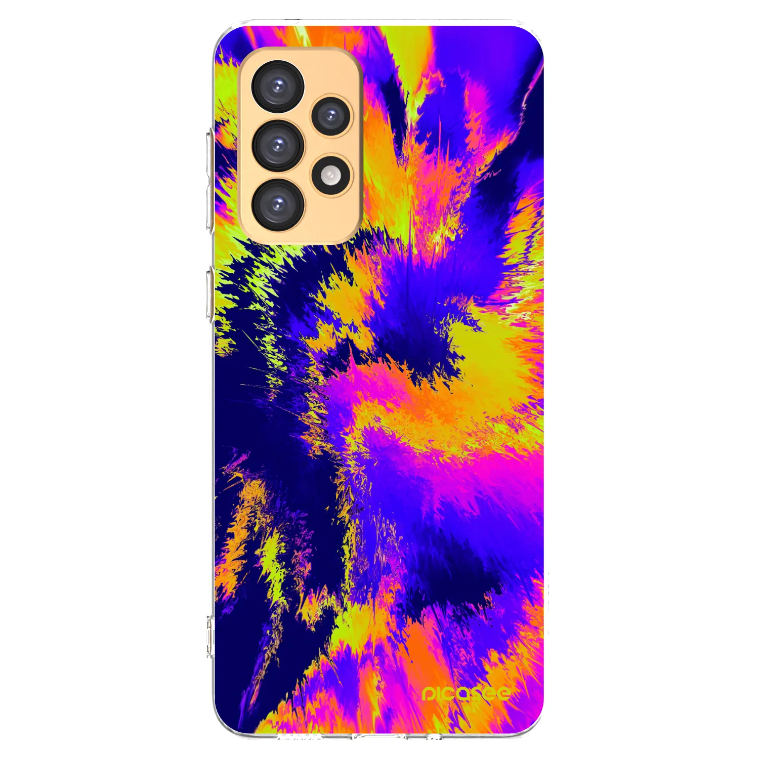 Picasee silikonowe przeźroczyste etui na Samsung Galaxy A33 5G A336 - Burn