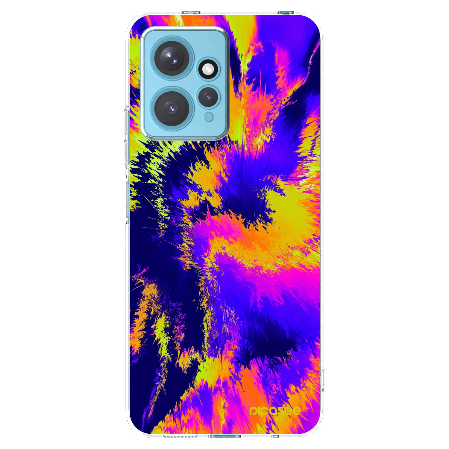Picasee silikonowe przeźroczyste etui na Xiaomi Redmi Note 12 4G - Burn