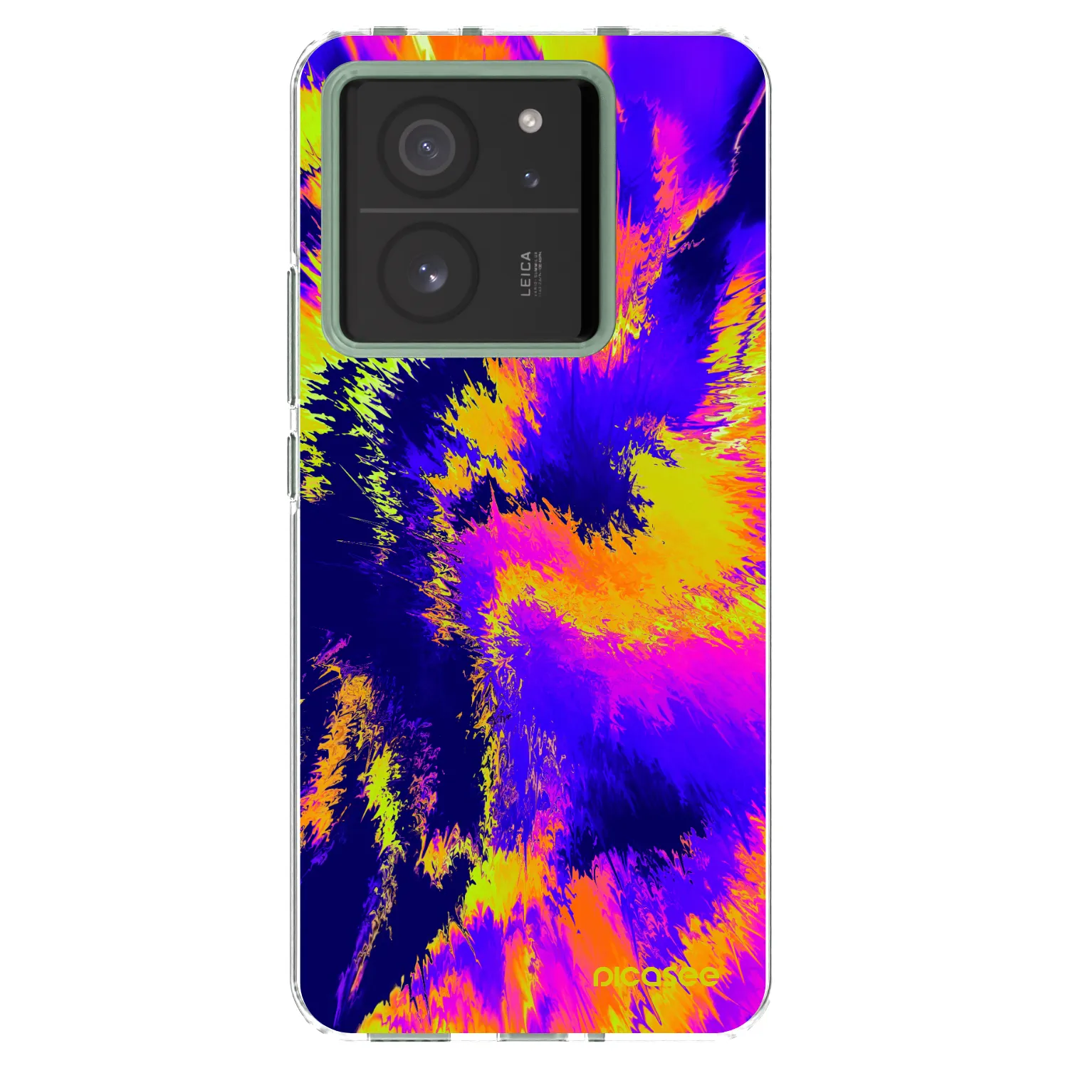 Picasee silikonowe przeźroczyste etui na Xiaomi 13T - Burn