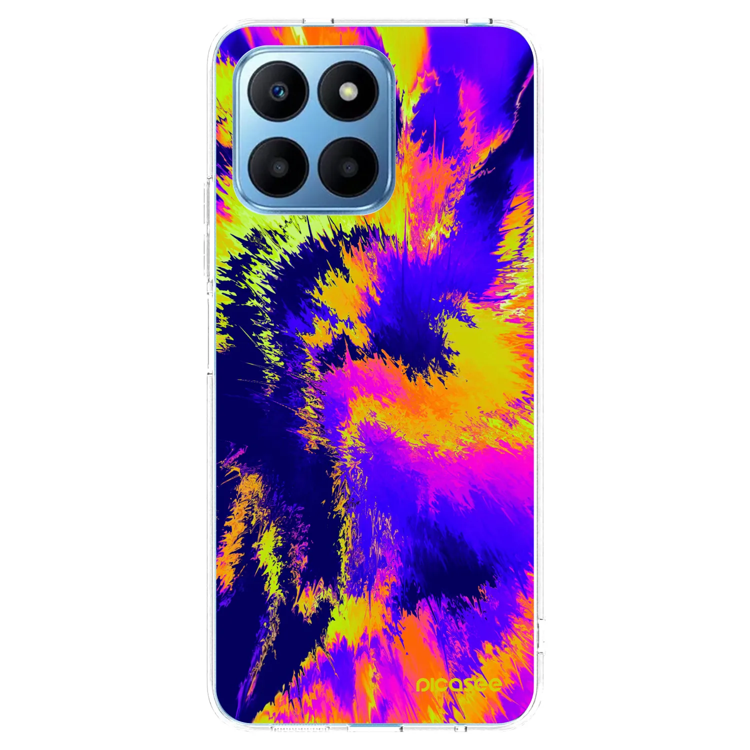 Picasee silikonowe przeźroczyste etui na Honor 70 Lite - Burn