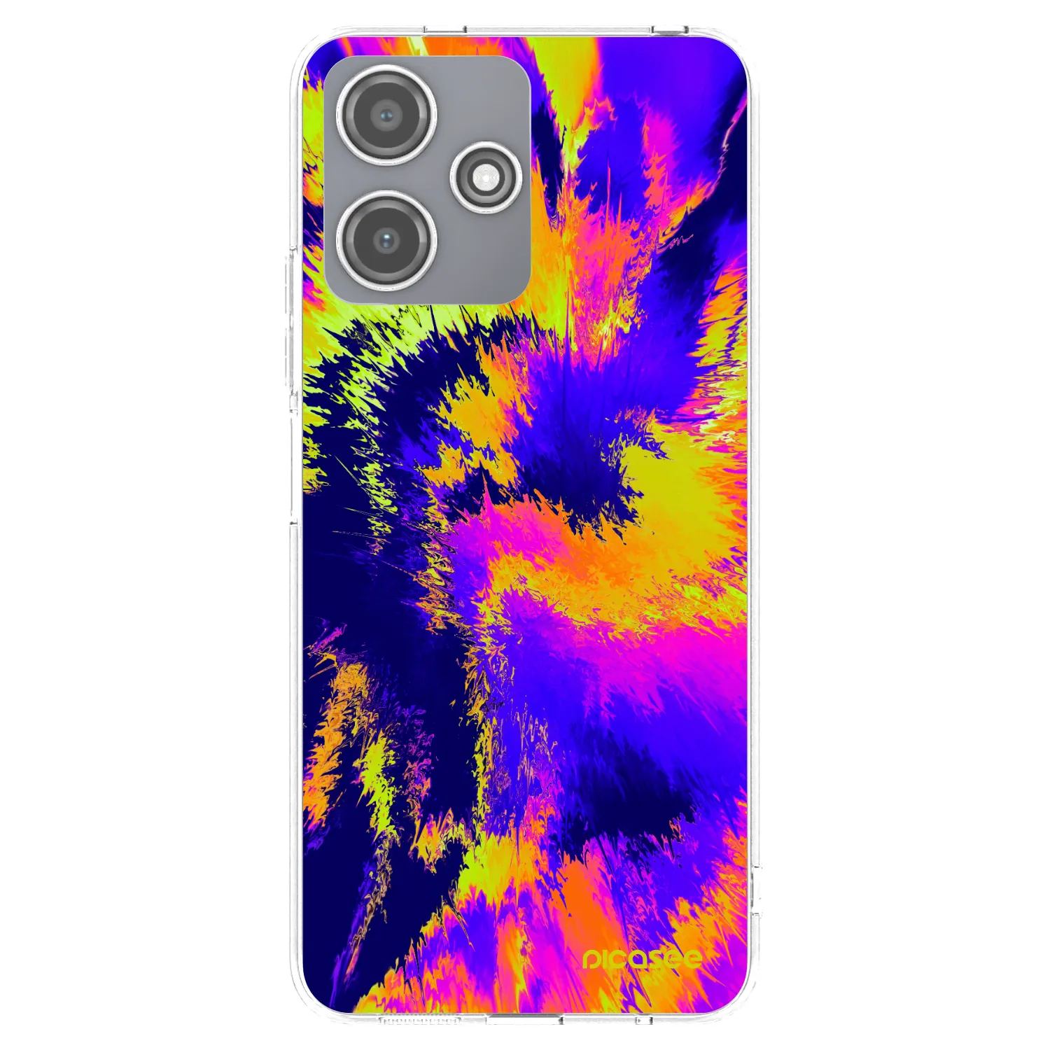 Picasee silikonowe przeźroczyste etui na Xiaomi Redmi 12 5G - Burn