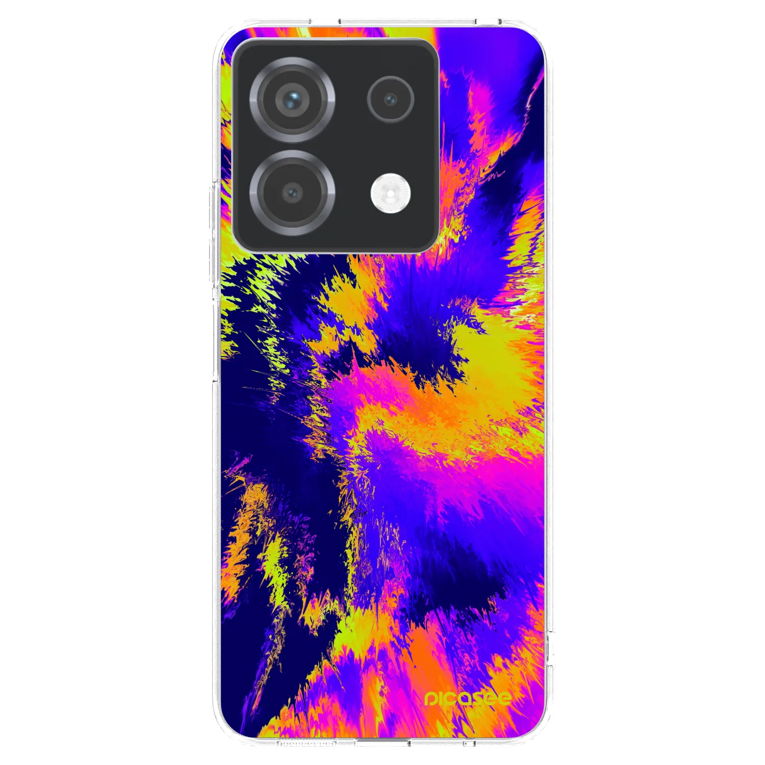 Picasee silikonowe przeźroczyste etui na Xiaomi Poco X6 - Burn