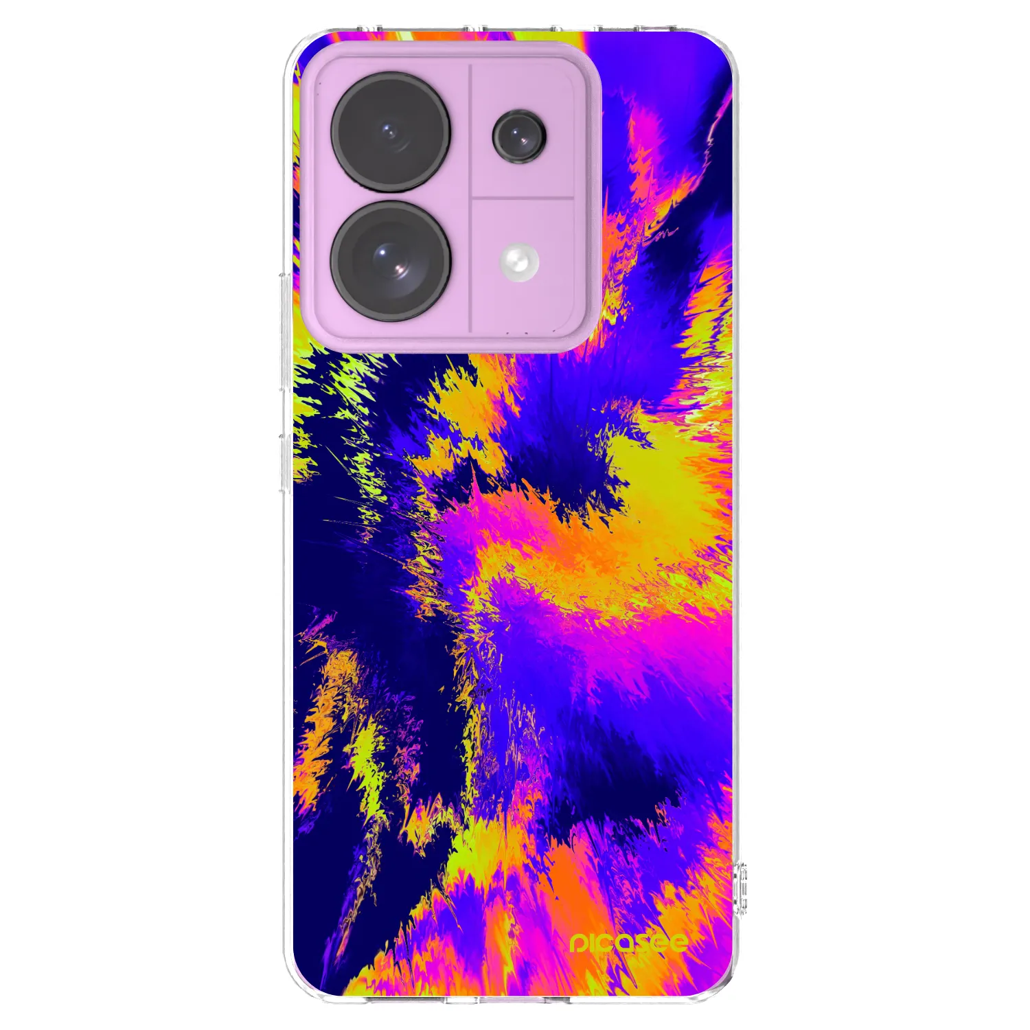 Picasee silikonowe przeźroczyste etui na Xiaomi Redmi Note 13 Pro 5G - Burn