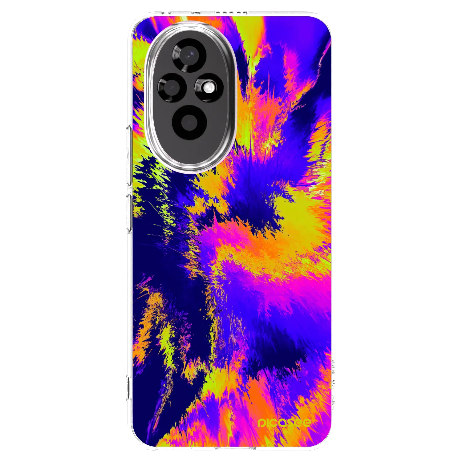 Picasee silikonowe przeźroczyste etui na Honor 200 5G - Burn