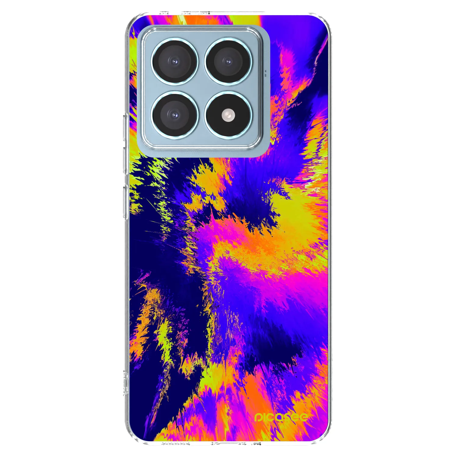 Picasee silikonowe przeźroczyste etui na Xiaomi 14T Pro - Burn