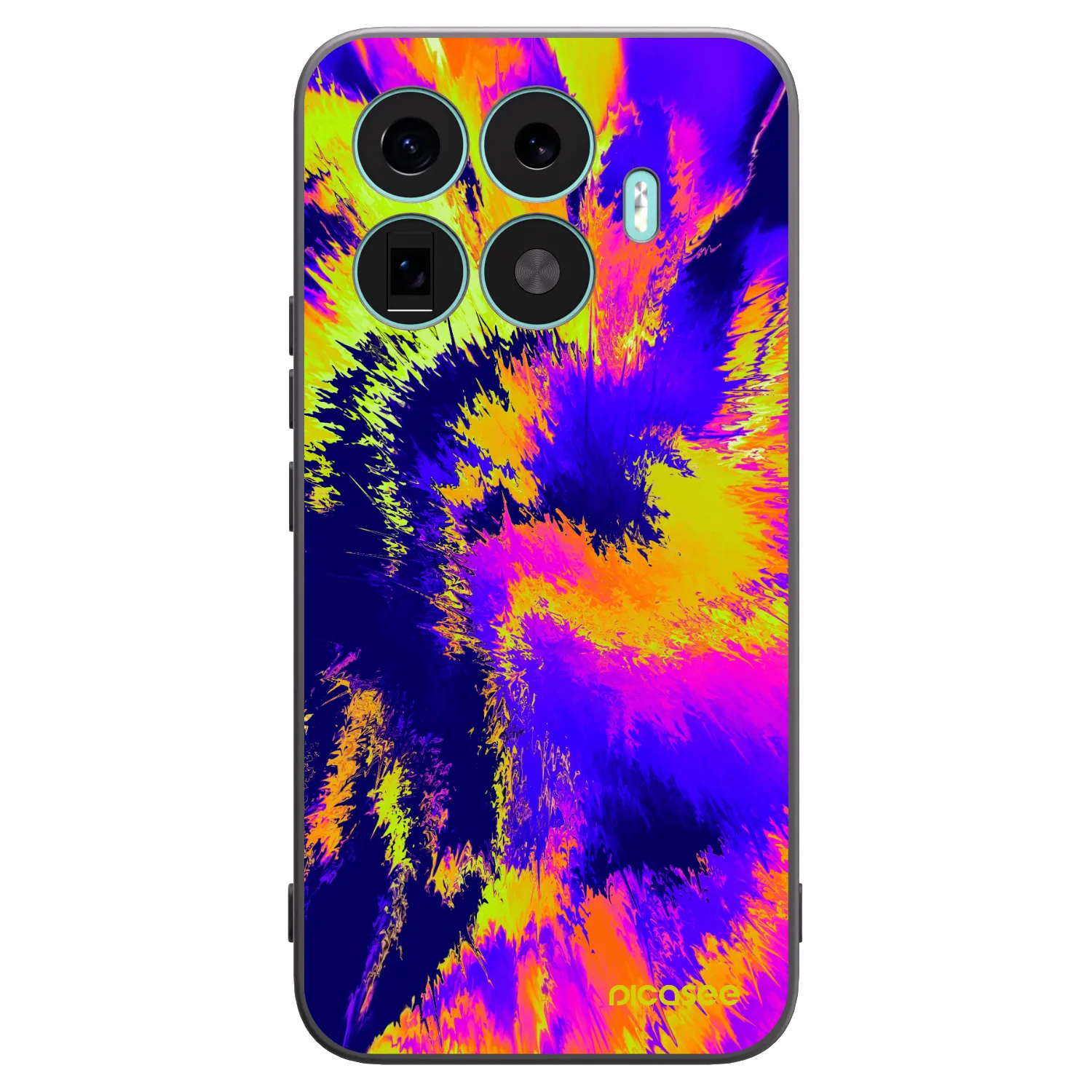 Picasee silikonowe czarne etui na Xiaomi 17T Pro - Burn
