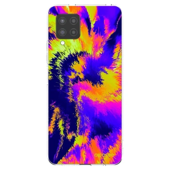 Picasee silikonowe przeźroczyste etui na Samsung Galaxy A42 A426B - Burn