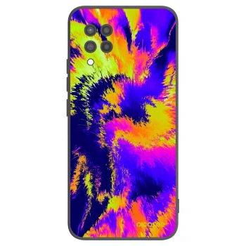 Picasee silikonowe czarne etui na Samsung Galaxy A42 A426B - Burn