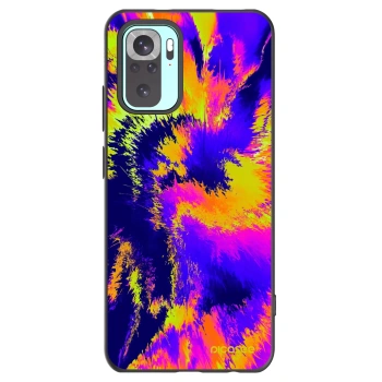 Picasee silikonowe czarne etui na Xiaomi Redmi Note 10 Pro - Burn