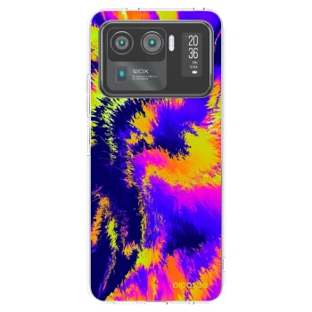 Picasee silikonowe przeźroczyste etui na Xiaomi Mi 11 Ultra - Burn