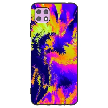 Picasee silikonowe czarne etui na Samsung Galaxy A22 A226B 5G - Burn