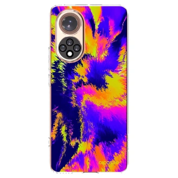 Picasee silikonowe przeźroczyste etui na Honor 50 5G - Burn