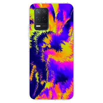 Picasee silikonowe przeźroczyste etui na Realme 8 5G - Burn