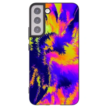 Picasee silikonowe czarne etui na Samsung Galaxy S22+ 5G - Burn