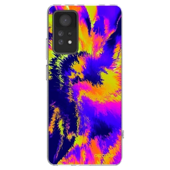 Picasee silikonowe przeźroczyste etui na Xiaomi Redmi Note 11 Pro 5G - Burn