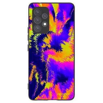 Picasee silikonowe czarne etui na Samsung Galaxy A53 5G A536 - Burn