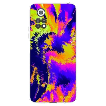 Picasee silikonowe przeźroczyste etui na Xiaomi Poco X4 Pro 5G - Burn