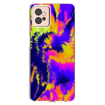 Picasee silikonowe przeźroczyste etui na Motorola Moto G32 - Burn