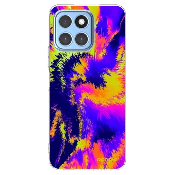 Picasee silikonowe przeźroczyste etui na Honor X8 5G - Burn