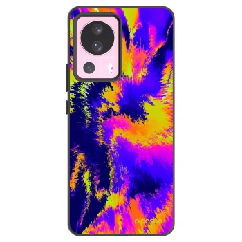 Picasee silikonowe czarne etui na Xiaomi 13 Lite - Burn