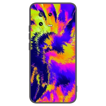 Picasee silikonowe czarne etui na Xiaomi 13 Pro - Burn