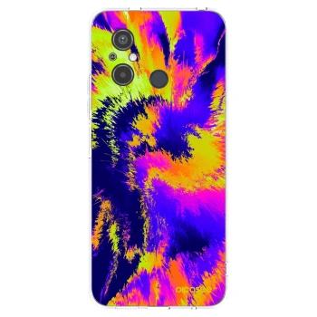 Picasee silikonowe przeźroczyste etui na Xiaomi Redmi 12C - Burn