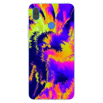 Picasee silikonowe przeźroczyste etui na Huawei Nova 3i - Burn