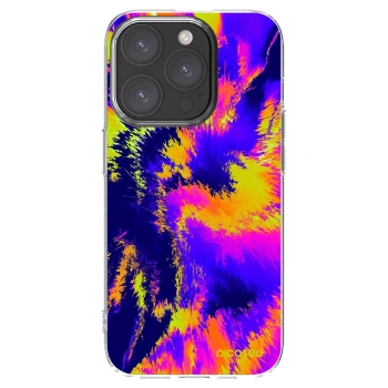 Picasee silikonowe przeźroczyste etui na Apple iPhone 15 Pro - Burn