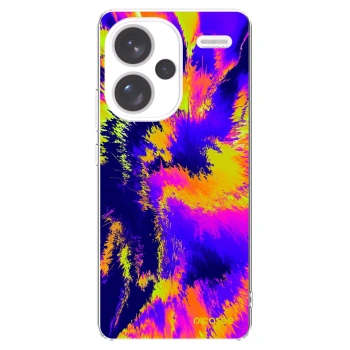 Picasee silikonowe przeźroczyste etui na Xiaomi Redmi Note 13 Pro+ 5G - Burn