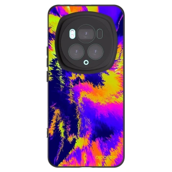 Picasee silikonowe czarne etui na Honor Magic6 Pro - Burn