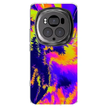 Picasee silikonowe przeźroczyste etui na Honor Magic6 Pro - Burn