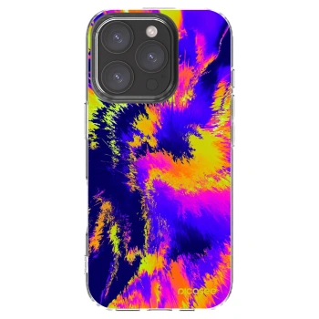 Picasee silikonowe przeźroczyste etui na Apple iPhone 16 Pro - Burn