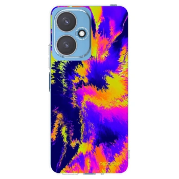Picasee silikonowe przeźroczyste etui na Xiaomi Redmi 13C 5G - Burn