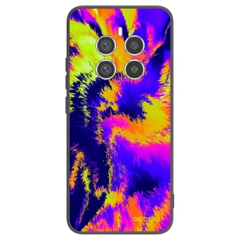Picasee silikonowe czarne etui na Realme 12 Pro 5G - Burn