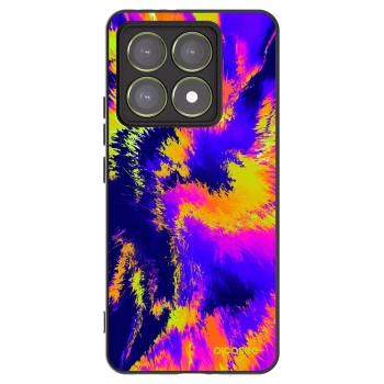 Picasee silikonowe czarne etui na Xiaomi 14T - Burn