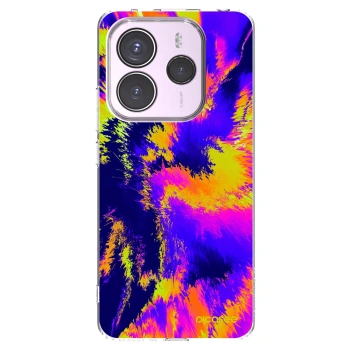 Picasee silikonowe przeźroczyste etui na Xiaomi Redmi Note 14 5G - Burn